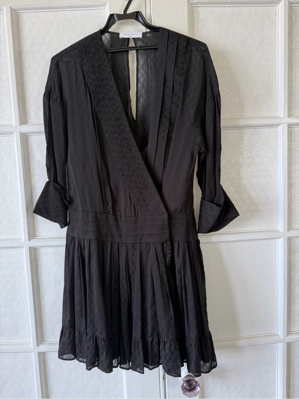 Sandro Drop Waist Pleated Mini dress - 2